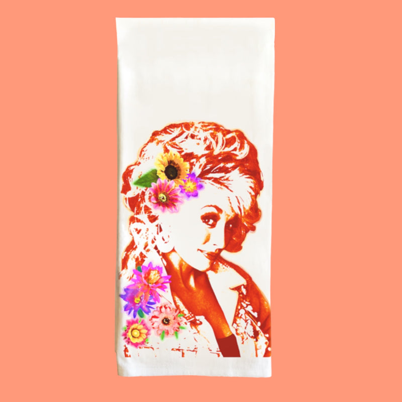 Dolly Floral Tea Towel