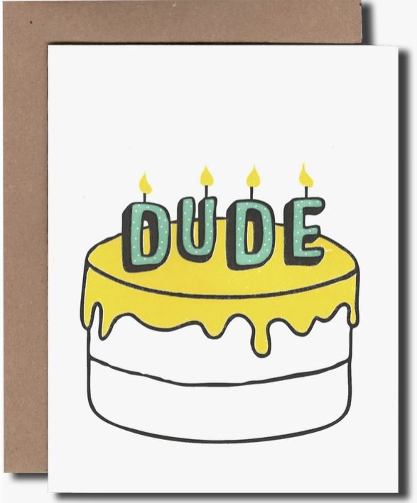 Cake Dude Card