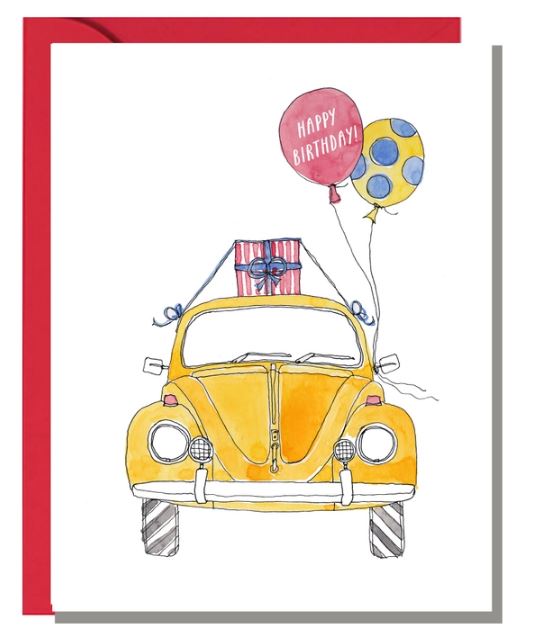 Happy Birthday Volkswagen Card