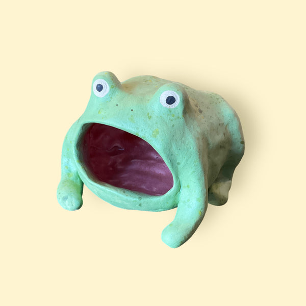 Frog Sponge Holder - Light Green