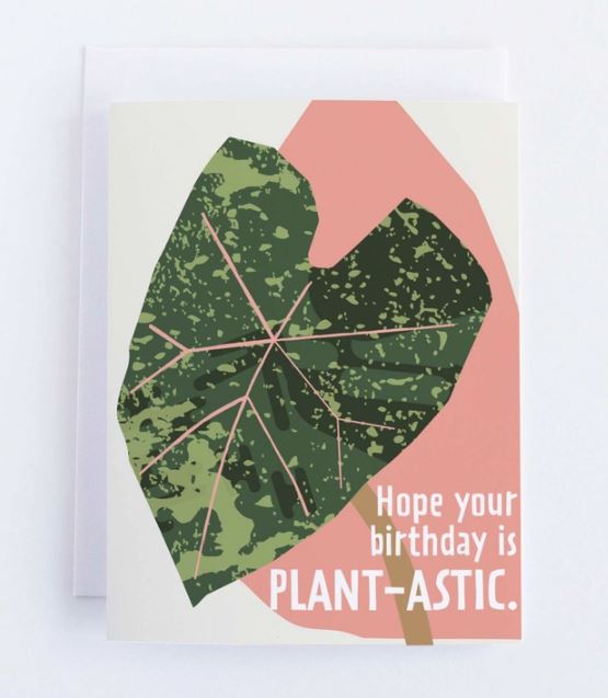 Hope Your Birthday Is Plantastic Card