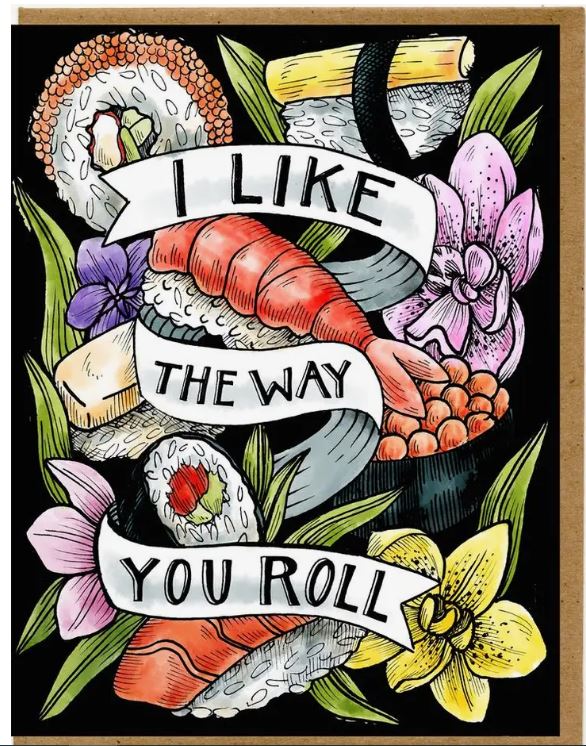 I Like the Way You Roll - Love Card